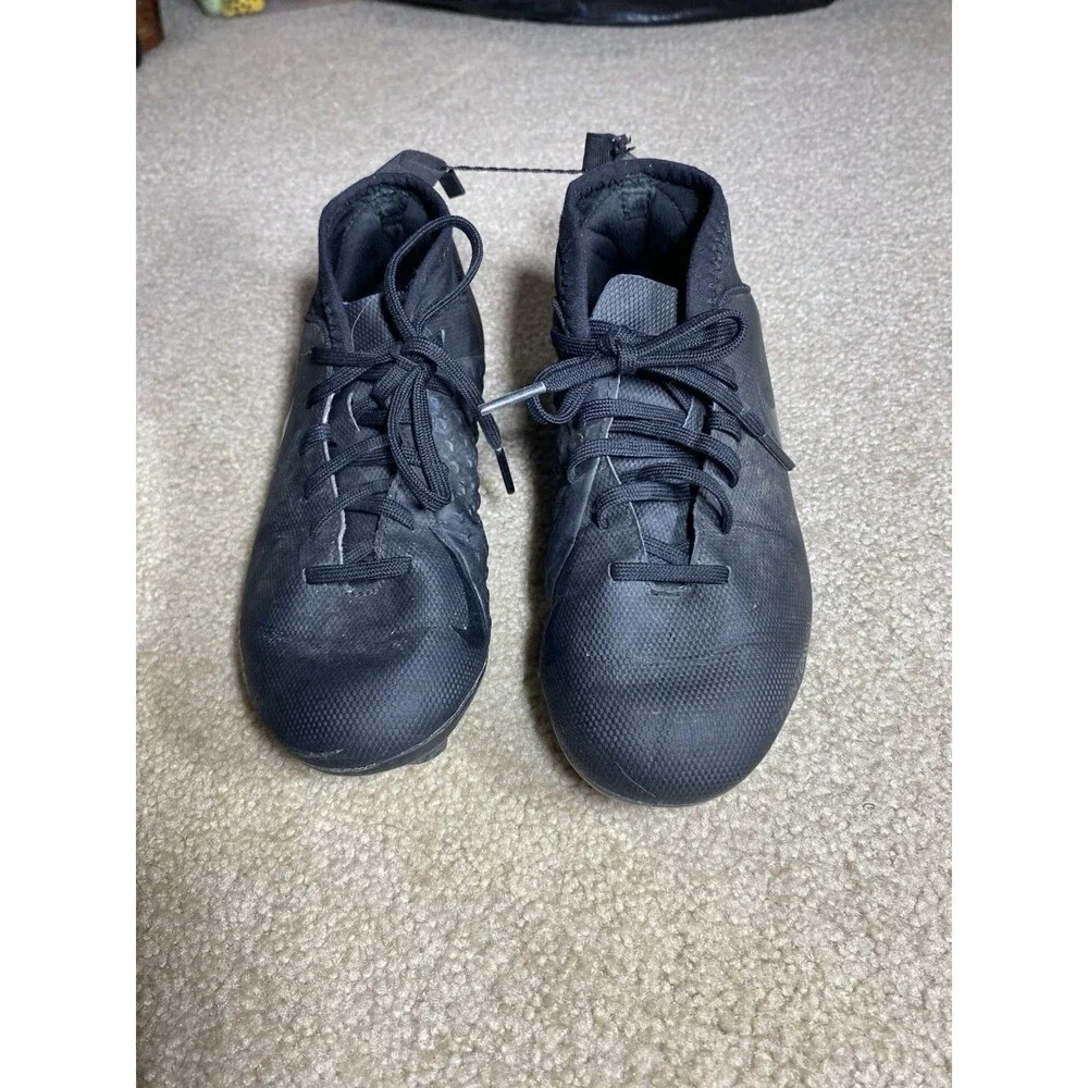 Nike Jr Phantom Vision Academy DF MG Youth Soccer Cleats Black Size 1